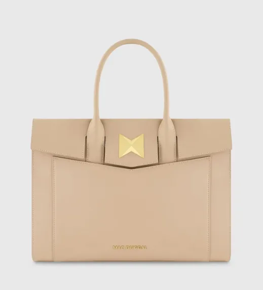 Large Leather Briefcase Bag